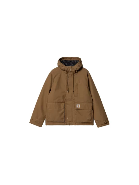 Carhartt WIP Valley Jacket Hamilton Brown Mężczyźni Kurtki Carhartt WIP Size: XL brązowy
