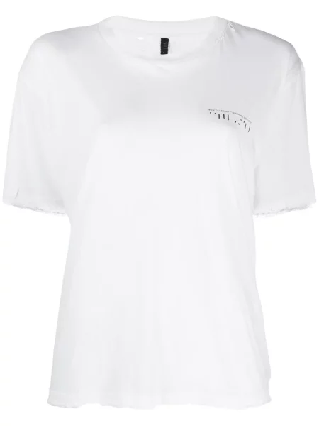 Tricou Unravel Project cu imagine alb