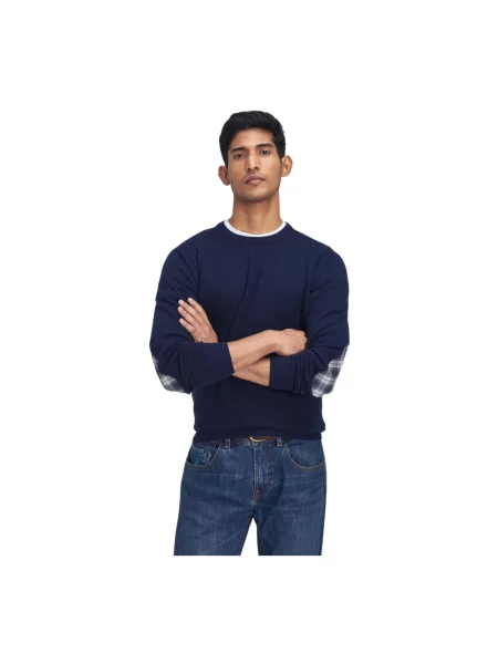 Sweter Barbour niebieski