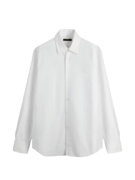 Cămașă Slowear din țesătură twill alb
