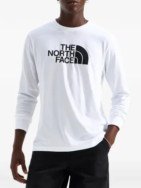 Lung tricou The North Face alb