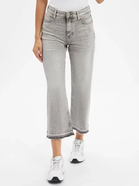 BOSS Orange Dżinsy Soft Kick Flare Kobiety Jeansy jednolity 26 szary