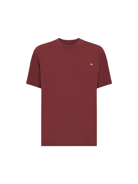 DICKIES Tričko Luray červeň burgundská