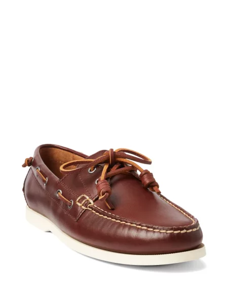 Matlasat sneakerși Polo Ralph Lauren cu autograf de catifea cord albastru