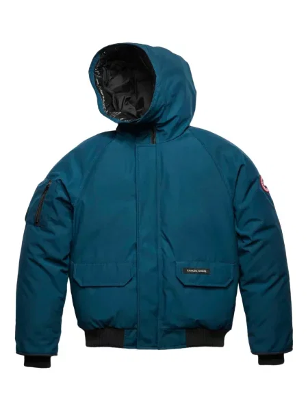 Kurtka dziecięca Canada Goose niebieska