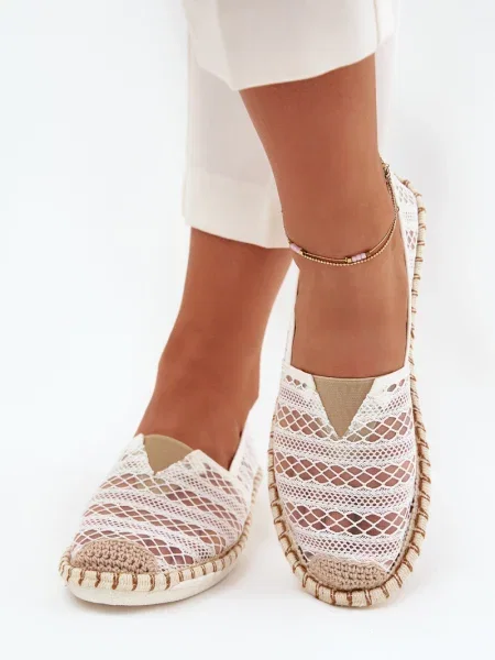 Мрежести еспадрили Boto бяло