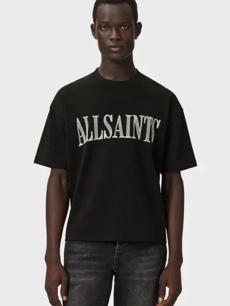 Футболка Allsaints чорна