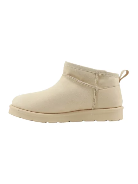Botki Love Moschino sznurowane beżowe