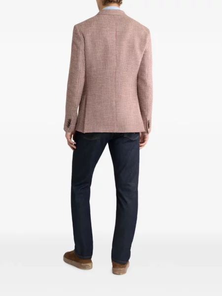 Sacou Etro din tweed roșu