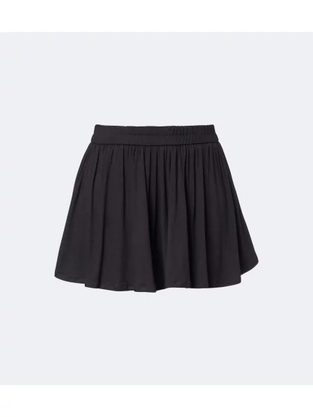 Pantaloni scurți Norba din jerseu negru