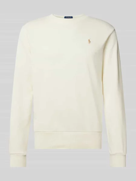 Bluza o kroju relaxed fit z czystej bawełny Polo Ralph Lauren beżowa