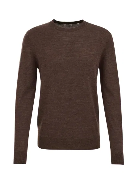 WE Fashion Pulover pikčasto rjava