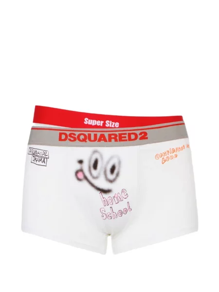 Șosete Dsquared2 alb