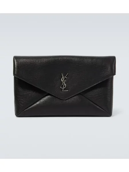 Geantă Saint Laurent din piele negru