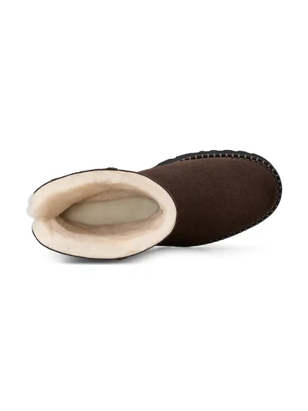 Замшевые короткие сапоги Ugg