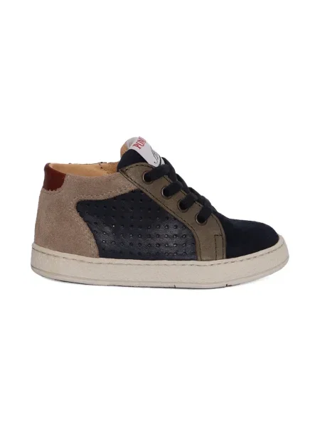 Sneakersy dziecięce Pom D'api brązowe
