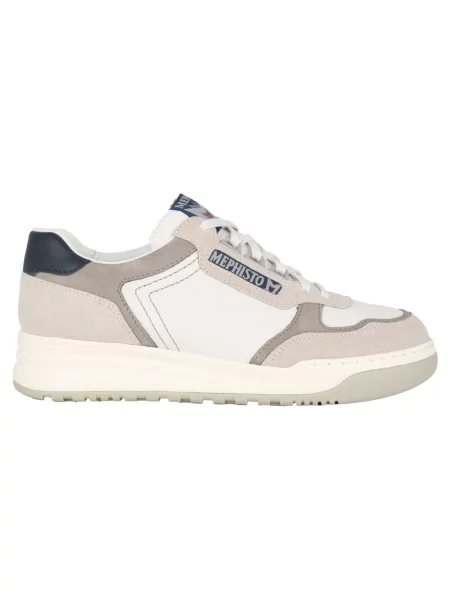 Sneakersy Mephisto skórzane białe