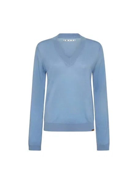 Ivy Copenhagen Pulover IVY-Essex deschis albastru