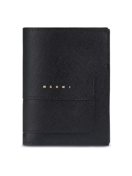 Portfel Marni elegancki czarny