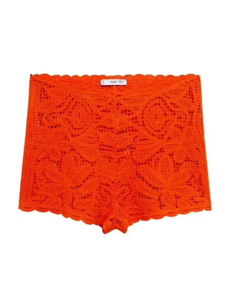 MANGO Pantaloni Esteba homar portocaliu