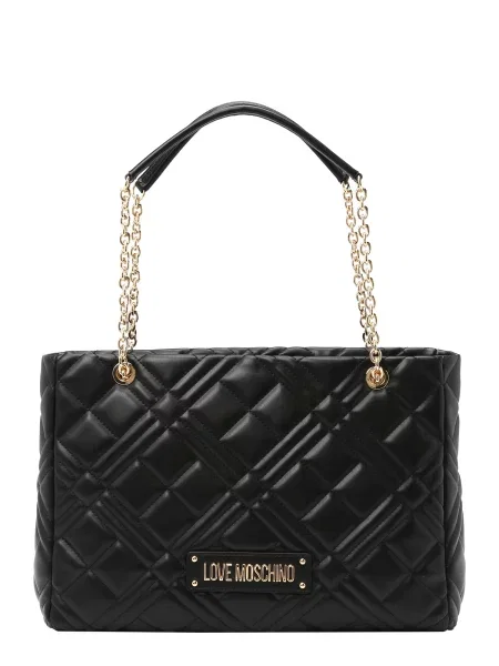 Crossbody torbica Love Moschino črna