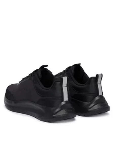 Sneakersy Calvin Klein Light Eva Run Ess Lac Ny-Su Wmn čierna