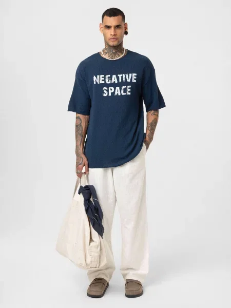 Dandalo Tricou Rene albastru închis alb