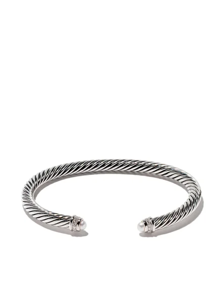 Brăţară David Yurman argintiu