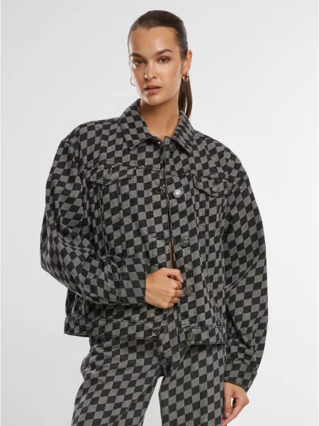 Jachetă cămașă Urban Classics negru