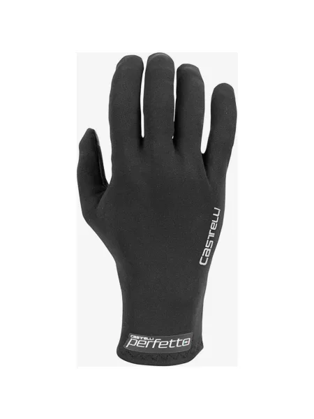 Castelli Perfetto RoS GORE-TEX INFINIUM™ Rosso Corsa Rękawiczki długie S czarne