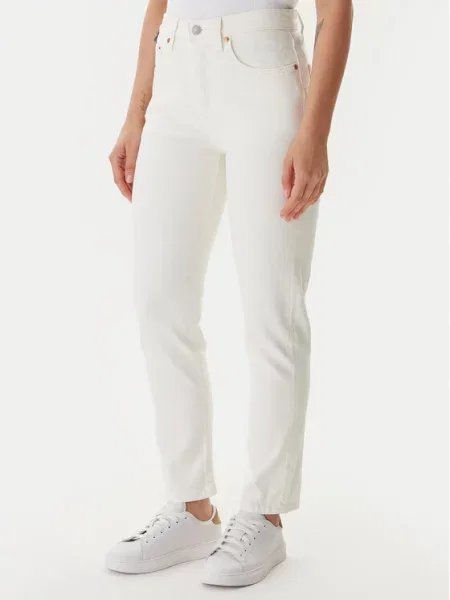 Levi's® Jeans hlače Écru Cropped Fit