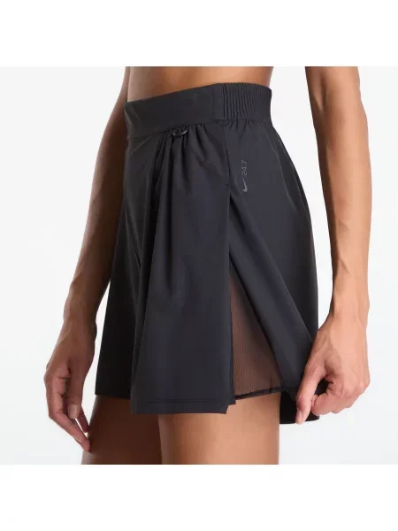 Къси панталони Nike PerfectStretch Dri-FIT High-Waisted Shorts Black/ Black/ Dk Smoke Grey M черно