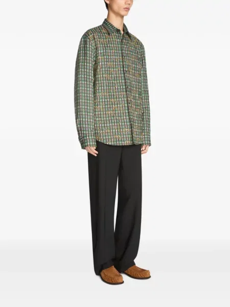 Cămașă Dries Van Noten verde