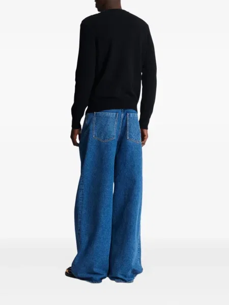 Pulover Balmain din cașmir negru