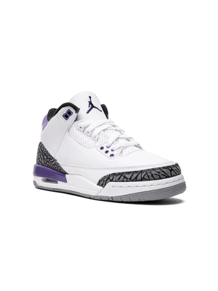 Sneakersy dziecięce Jordan 3 Retro białe