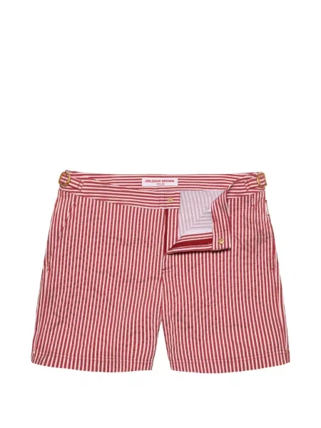 Slip de baie Orlebar Brown cu dungi clasic roșu