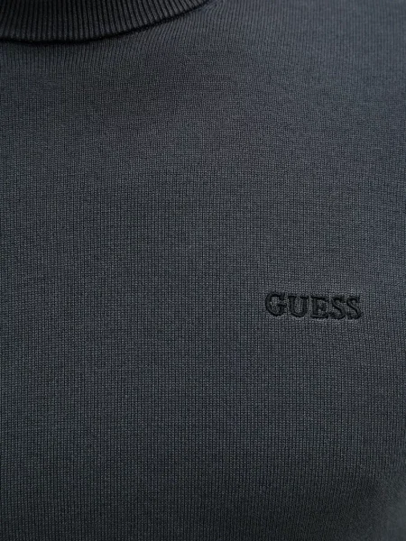 Melegítő felső Guess autogrammal szürke