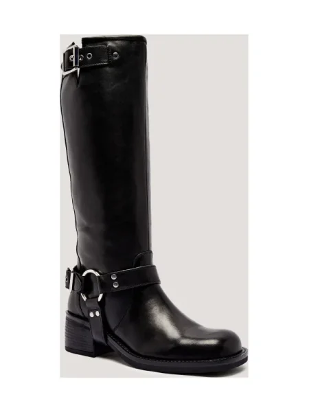 Marella De piele cizme de echitație ESAGONO negru