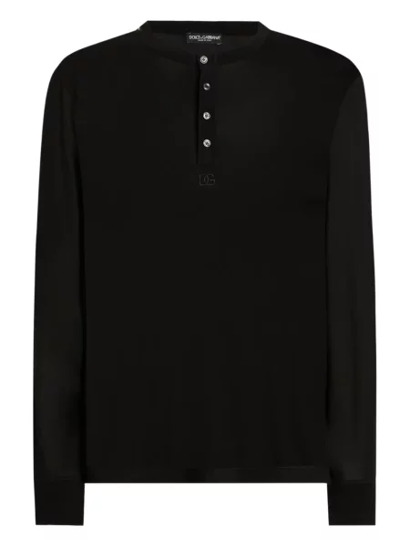 Tricou Dolce & Gabbana lung negru