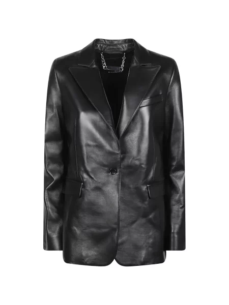 Geanta de piele John Richmond negru