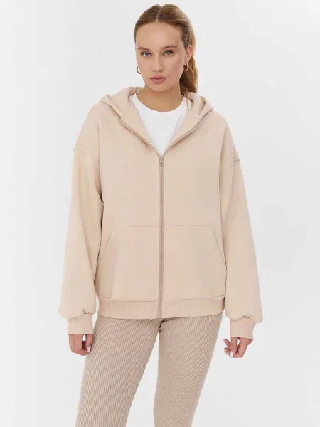 Кофта спортивна FASHIONISTA бавовна/поліестер бежевий