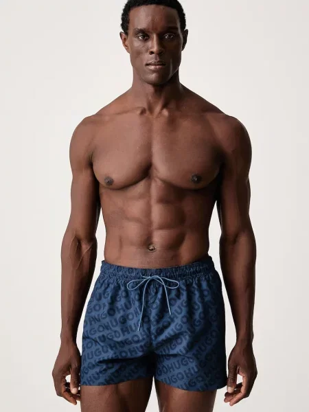 HUGO pantaloni scurți de baie pentru bărbați KALY_Swim short albastru