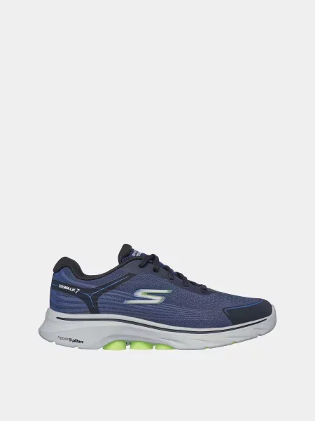 Кросівки для тренувань Skechers GO Walk 7 Alen Walking текстиль/штучна шкіра синій