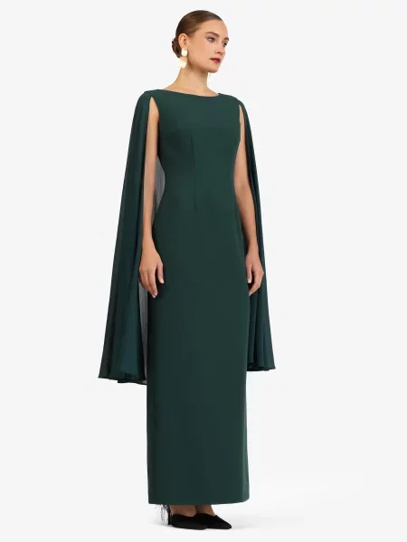 Kraimod Rochie de seară închis verde