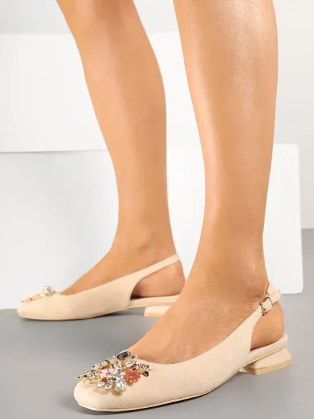 Pantofi cu Eklina bej