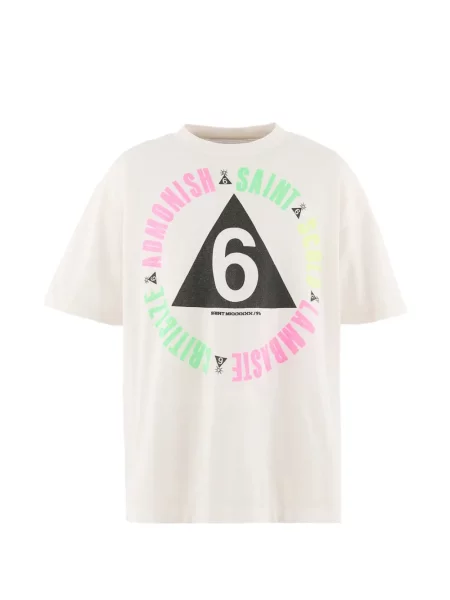 Tricou Saint Mxxxxxx cu imagine alb