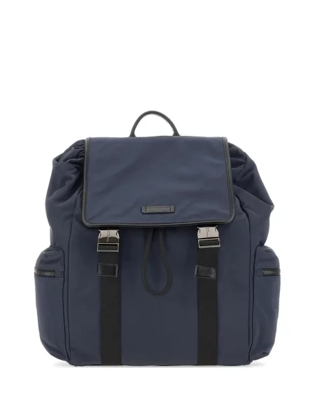 Rucsac Gianni Chiarini din piele albastru