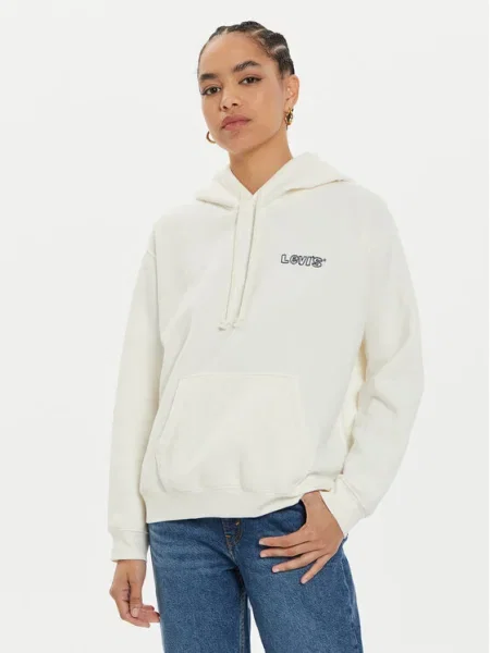 Levi's® Суитшърт Graphic Everyday Бял бежово