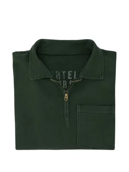 Hanorac cu fermoar Fortela verde