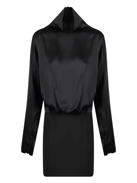 Rochie maxi Dondup lungă de costum negru